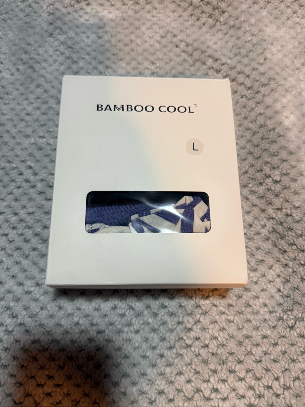 Bamboo Cool Blue Patterned underwear -